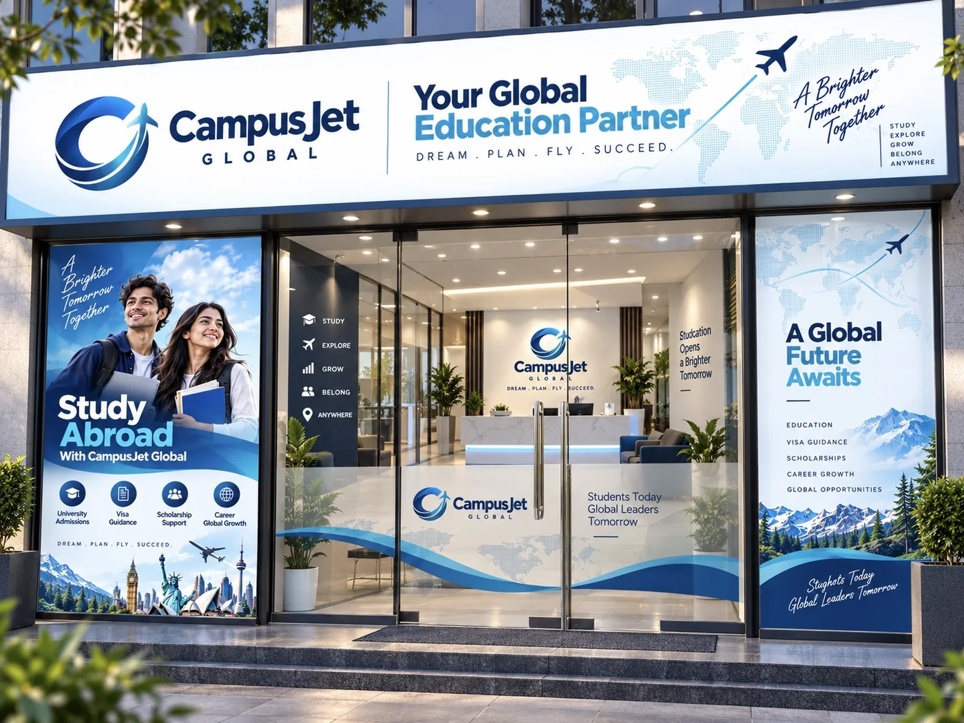 CampusJet Global education consultancy office